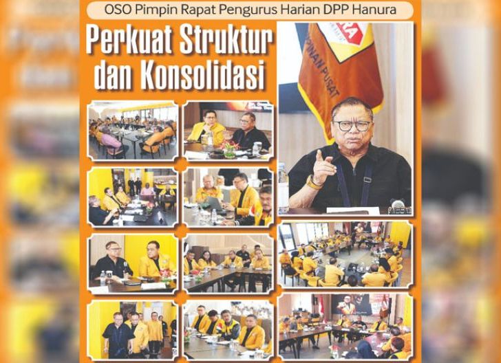 Photo of Perkuat Struktur dan Konsolidasi, OSO Pimpin Rapat Pengurus Harian DPP Hanura
