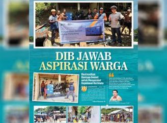 DIB Jawab Aspirasi Warga, Realisasikan Bantuan Genset untuk Masyarakat Kepulauan Karimata