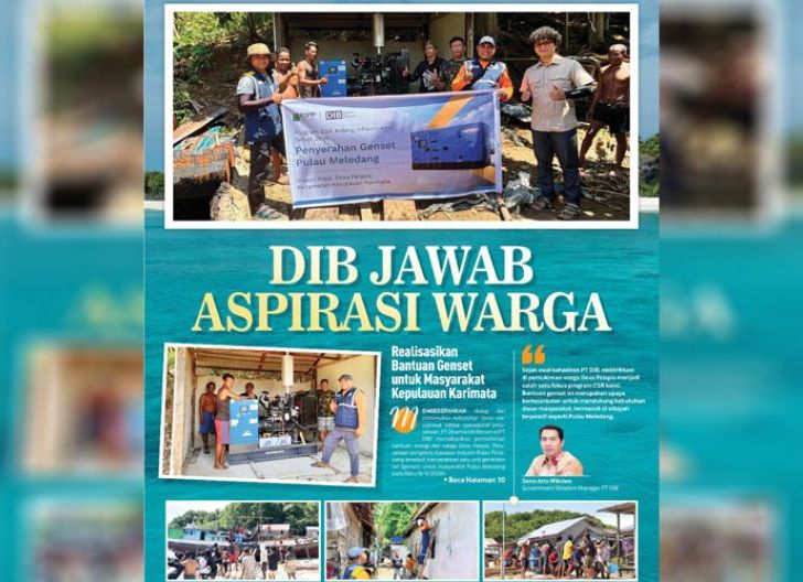 Photo of DIB Jawab Aspirasi Warga, Realisasikan Bantuan Genset untuk Masyarakat Kepulauan Karimata