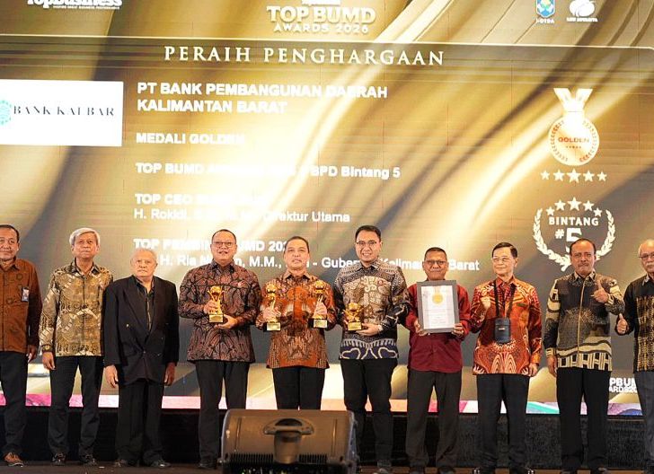 Photo of Empat Tahun Berturut-turut Bintang 5, Bank Kalbar Tegaskan Kelas Nasional