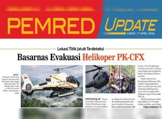 Basarnas Evakuasi Helikoper PK-CFX, Lokasi Titik Jatuh Terdeteksi