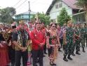 Polres Sanggau Perkuat Pengamanan Tradisi Makan Berami, Perayaan HUT ke-410 Kota Berlangsung Aman dan Penuh Kebersamaan