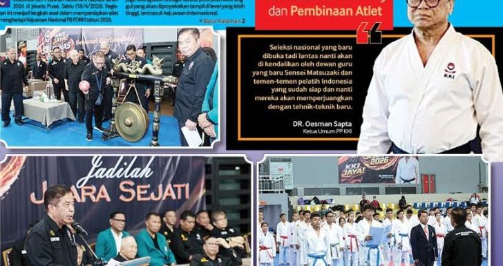 KKI Gelar Seleknas dan Pelatnas 2026, OSO Tekankan Fair Play dan Pembinaan Atlet