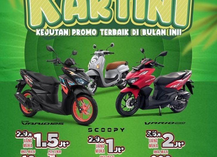Photo of Promo Kartini: Astra Motor Kalbar Berika  DP Murah dan Angsuran Ringan Kredit Motor Honda