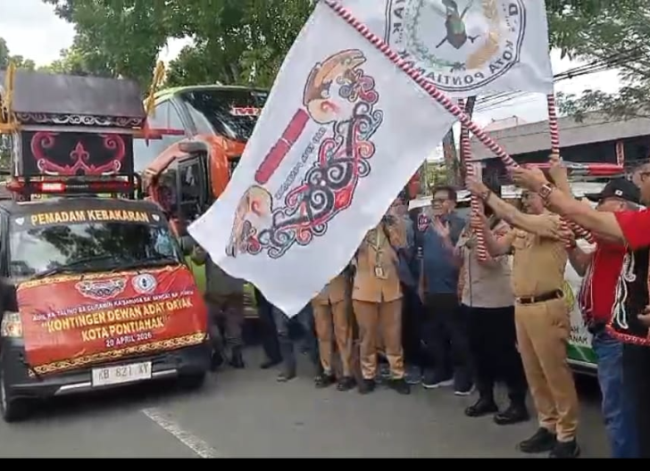 Photo of Tampilkan Display Lintas Etnis, Wali Kota Pontianak Lepas Festival Budaya Dayak