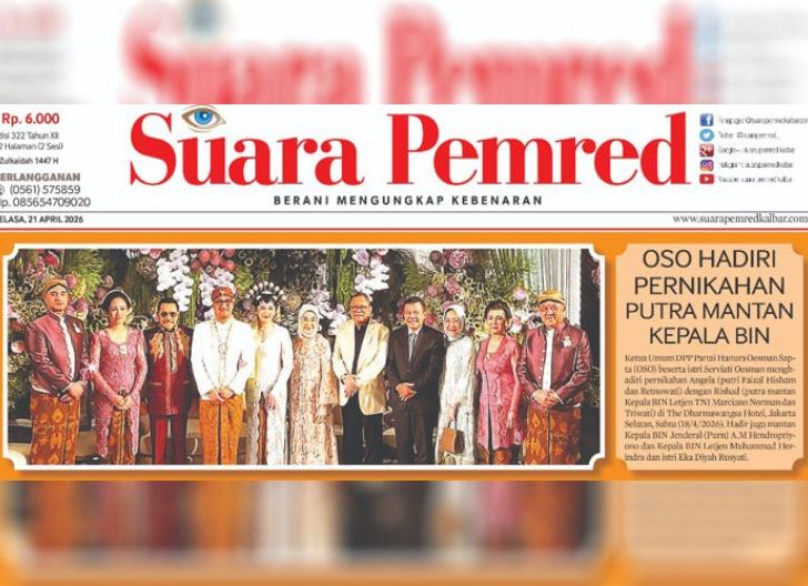 Photo of OSO Hadiri Pernikahan Putra Mantan Kepala BIN