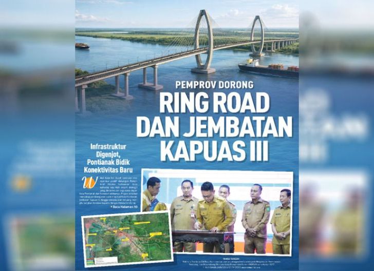 Photo of Pemprov Dorong Ring Road dan Jembatan Kapuas III, Infrastruktur Digenjot, Pontianak Bidik Konektivitas Baru
