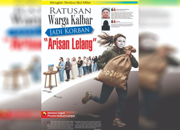 Photo of Ratusan Warga Kalbar Jadi Korban “Arisan Lelang”, Kerugian Tembus Rp2 Miliar, Mediasi Gagal, Proses Hukum Lanjut