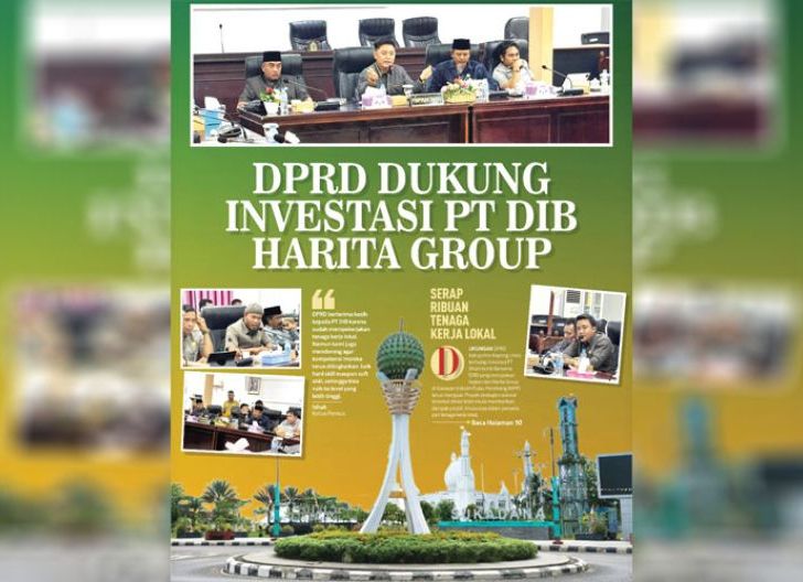 Photo of DPRD Dukung Investasi PT DIB Harita Group, Serap Ribuan Tenaga Kerja Lokal