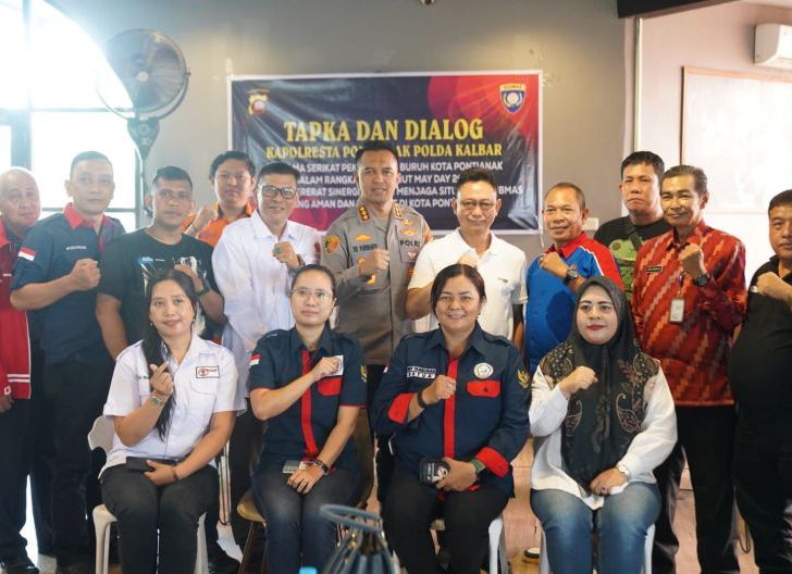 Photo of Jelang Hari Buruh, Forkopimda Pontianak Rangkul Serikat Pekerja