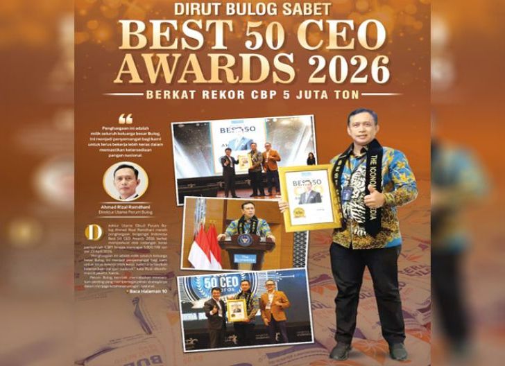 Photo of Dirut Bulog Sabet Best 50 CEO Awards 2026 Berkat Rekor CBP 5 Juta Ton
