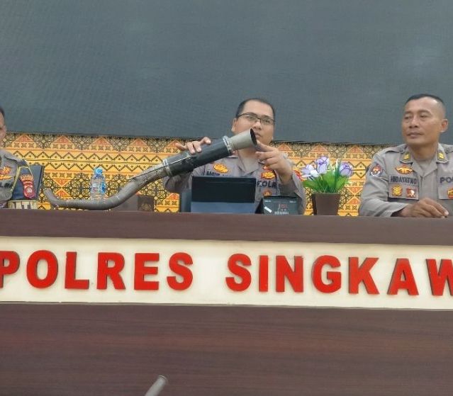 Satlantas Polres Singkawang Tilang 273 Pengendara Hingga April 2026