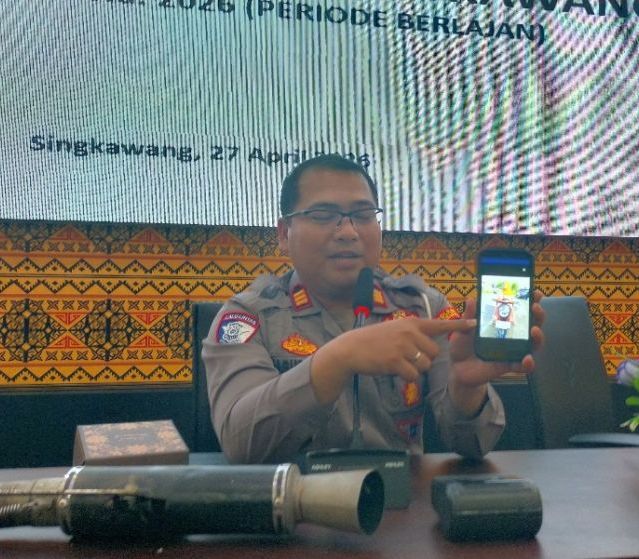Satlantas Polres Singkawang Berlakukan Tilang ETLE