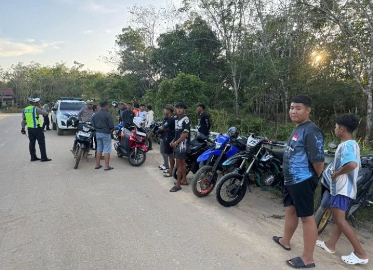 Photo of 50 Motor Berknalpot Brong Terjaring Razia