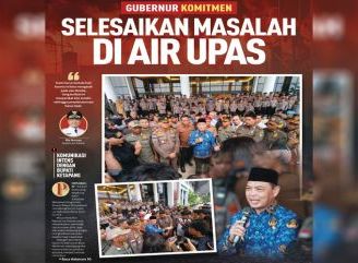 Gubernur Komitmen Selesaikan Masalah di Air Upas, Komunikasi Intens dengan Bupati Ketapang