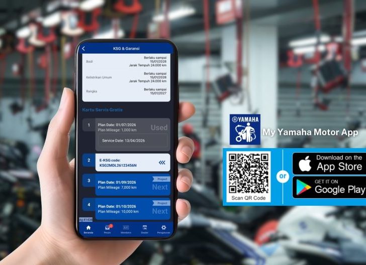 Photo of Tingkatkan Layanan Servis dan Ekosistem Digital, Yamaha Luncurkan Fitur E-KSG di Aplikasi My Yamaha Motor