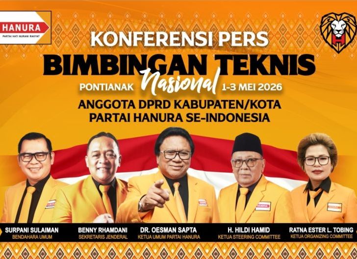 Photo of Hanura Gelar Bimteknas se-Indonesia, Sektor Perhotelan dan UMKM di Pontianak Menggeliat