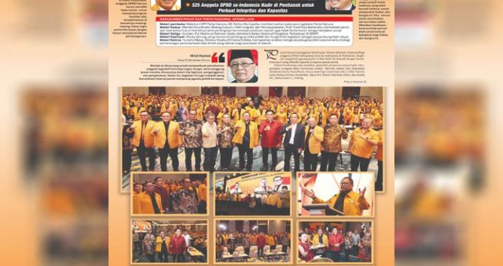 Menteri Yusril Buka Bimtek Nasional Partai Hanura di Kalbar, Oesman Sapta Tekankan Perjuangan Kesejahteraan Rakyat, 525 Anggota DPRD se-Indonesia Hadir di Pontianak untuk Perkuat Integritas dan Kapasitas
