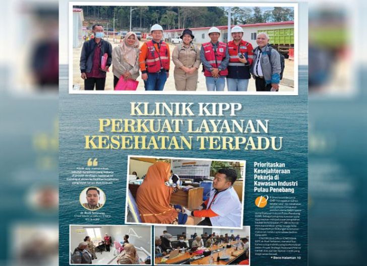 Photo of Klinik KIPP Perkuat Layanan Kesehatan Terpadu, Prioritaskan Kesejahteraan Pekerja di Kawasan Industri Pulau Penebang