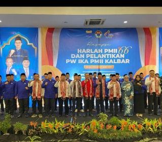 Resmi Dilantik, PW IKA PMII Kalbar Dorong Keadilan Pengelolaan SDA