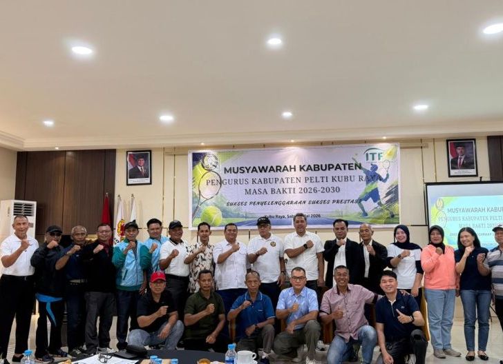 Photo of Muskab PELTI Kubu Raya 2026–2030 Resmi Dibuka, Fokus Kebangkitan dan Prestasi Tenis