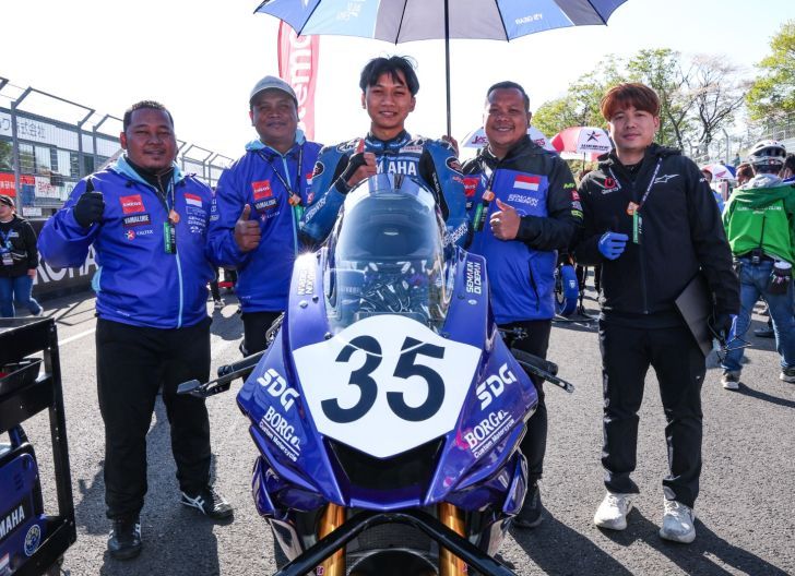 Photo of Tembus 10 Besar All Japan Road Race Championship, Wahyu Nugroho Terus Improve Asah Skill