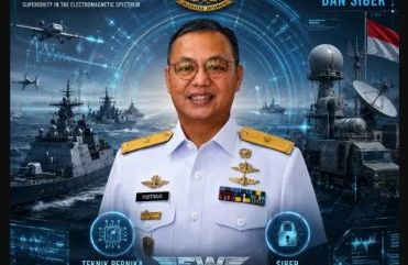 Putra Kalbar Sandang Bintang 1 TNI AL, Brigjen TNI (Mar) Yustinus Radiman Ditugaskan Hadapi Ancaman Electronic Warfare
