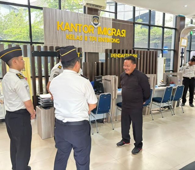 Anggota Komisi XIII DPR RI Kunker Ke Kantor Imigrasi Kelas II TPI Entikong