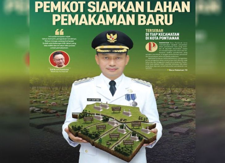 Photo of Pemkot Siapkan Lahan Pemakaman Baru, Tersebar di Tiap Kecamatan di Kota Pontianak