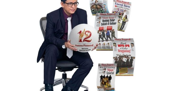 HUT Suara Pemred ke 12 Tahun, Bacalah Dengan Hatimu! Apresiasi Kepala Daerah