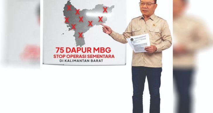 Jenderal Dudung Temukan Belatung di Dapur MBG, BGN Hentikan Operasional 75 Dapur MBG di Kalbar