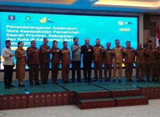 Lindungi Produk dan Budaya Lokal, Bupati Romi Tandatangani Addendum Nota Kesepakatan dengan Kemenkum