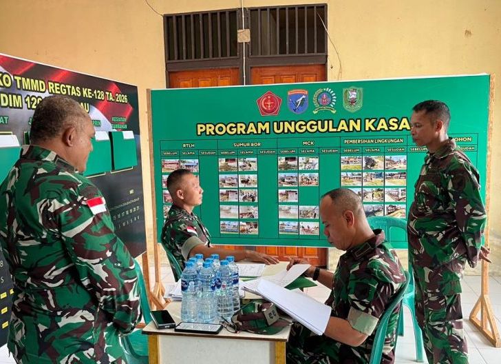 Photo of Satgas TMMD Terima Kunjungan Irutben 