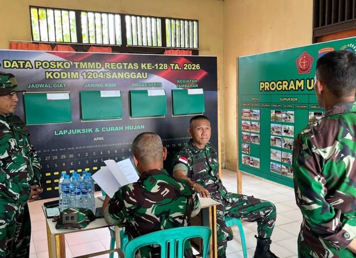 Photo of Kunjungan Irutben Tambah Semangat Satgas 