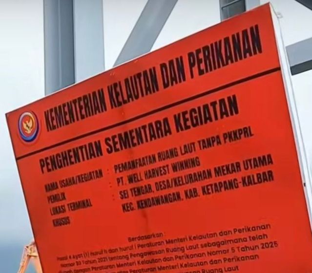 Tersus di Segel KKP, DPRD Kalbar Semprot dan Minta PT WHW di Sanksi Berat