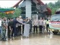 Polres Bengkayang Lepas Ekspor Perdana 100 Ton Jagung ke Malaysia