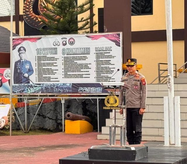 Wakapolres Sanggau Ajak Personel Tingkatkan Kekompakan dan Hindari Pelanggaran