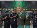 Danrem 121/Abw Pimpin Sertijab dan Tradisi Kasiops Kasrem 121/Abw