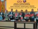 Polres Singkawang Amankan 9 Tersangka Judi Selama Operasi Pekat 2026