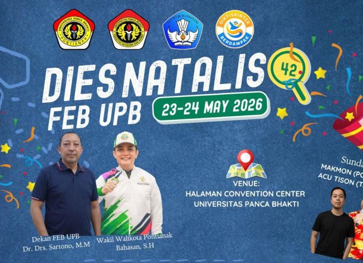 Photo of Fakultas Ekonomi dan Bisnis UPB Pontianak Rayakan Dies Natalis ke-42 dengan Beragam Kegiatan Meriah
