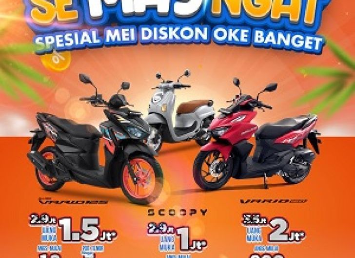 Photo of SeMayNgat! Astra Motor Kalbar Beri Penawaran Khusus Honda Vario, Scoopy, dan Vario 160 