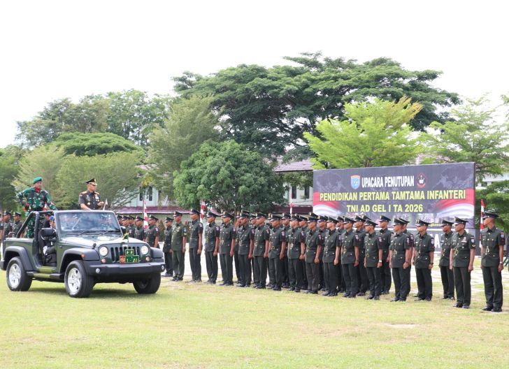 Photo of Lahirnya 313 Prajurit Muda TNI AD di Rindam XII/Tpr