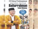 OSO Dukung Pembangunan Mesjid Besar Baiturrahman Teluk Melanau, Ajak Masyarakat Jaga Kekompakan