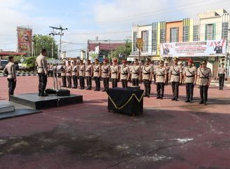 Kapolres Sanggau Pimpin Sertijab Kasat Reskrim dan JPU
