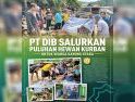 PT DIB Salurkan Puluhan Hewan Kurban untuk Warga Kayong Utara