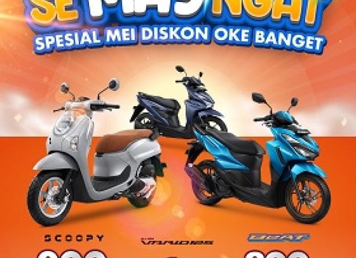 Photo of Astra Motor Singkawang Tebar Promo Honda Oke Banget untuk Konsumen Loyal di Bulan Mei 