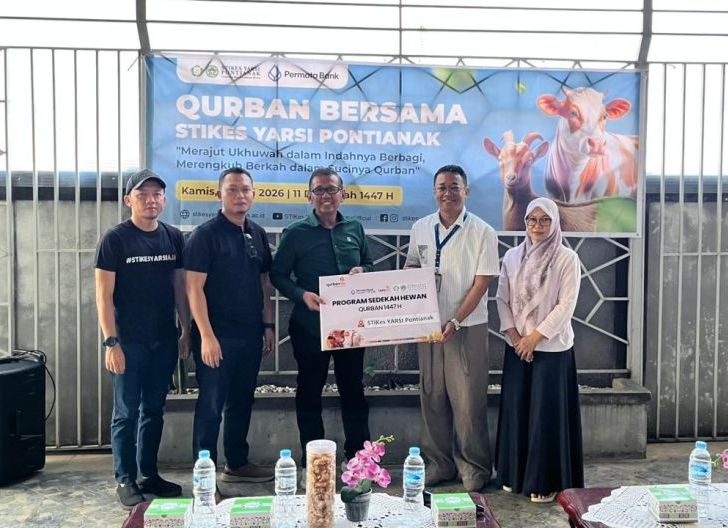 Photo of YARSI Pontianak dan Permata Bank Salurkan Hewan Qurban, Perkuat Sinergi Pendidikan dan Kepedulian Sosial