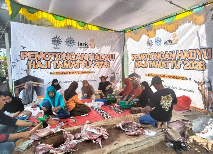 Photo of Momentum Bersejarah, KBIHU Muhammadiyah Kalbar Resmi Gelar Pemotongan Hadyu Haji Tamattu’ Perdana 2026 di Pontianak