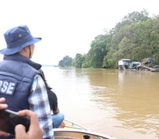 Satreskrim Polres Sekadau Patroli Sungai Kapuas dan Sungai Sekadau, Tidak Temukan Aktivitas PETI