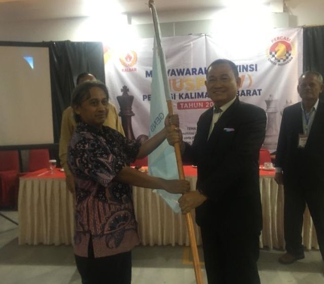 Rolando, Terpilih Secara Aklmasi Ketua Percasi Kalbar